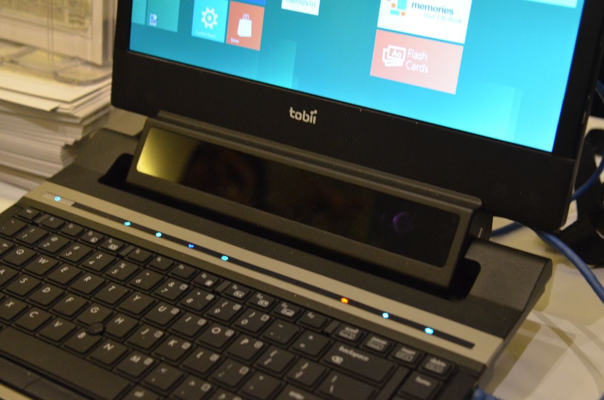 CES: Tobii Gaze позволяет управлять Windows 8 силой взгляда