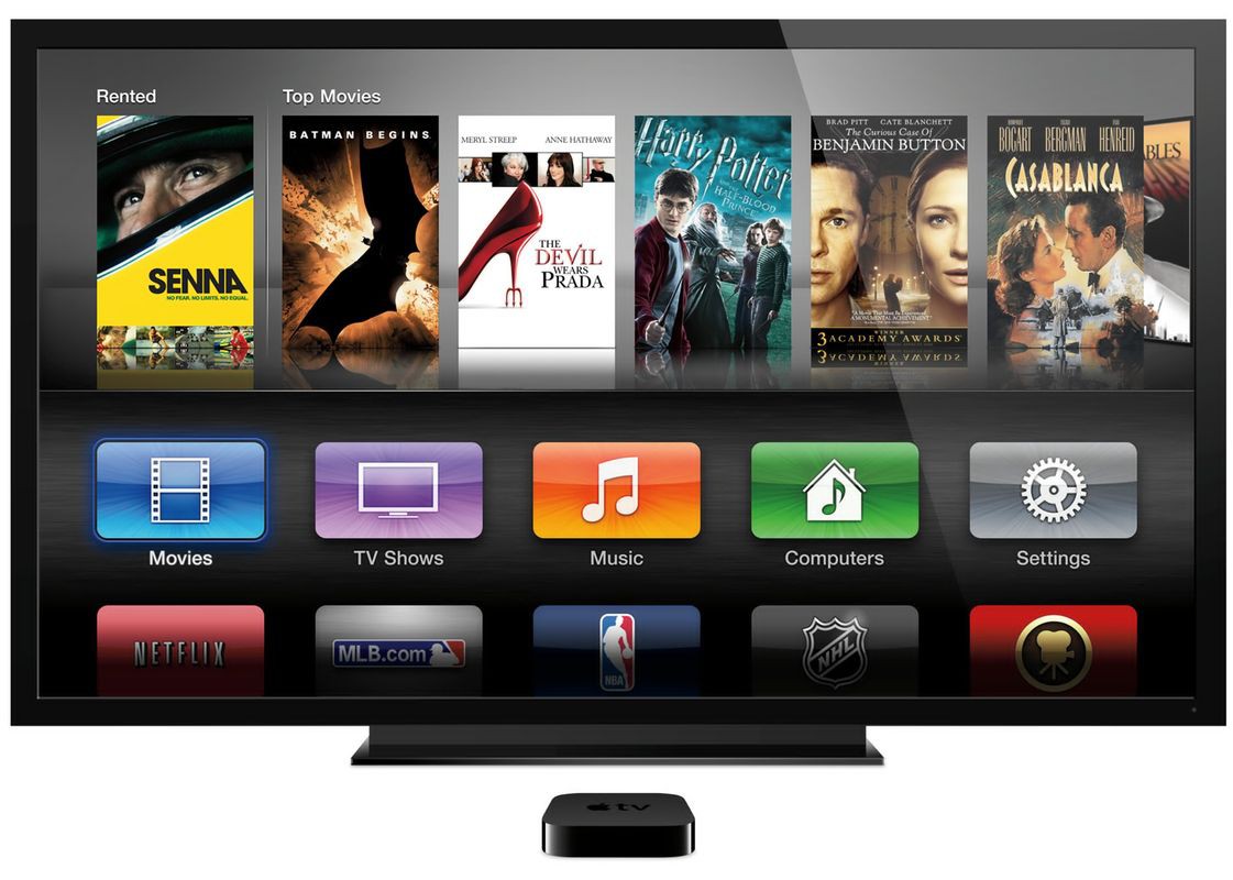 У новой модели Apple TV - разрешение 1080p