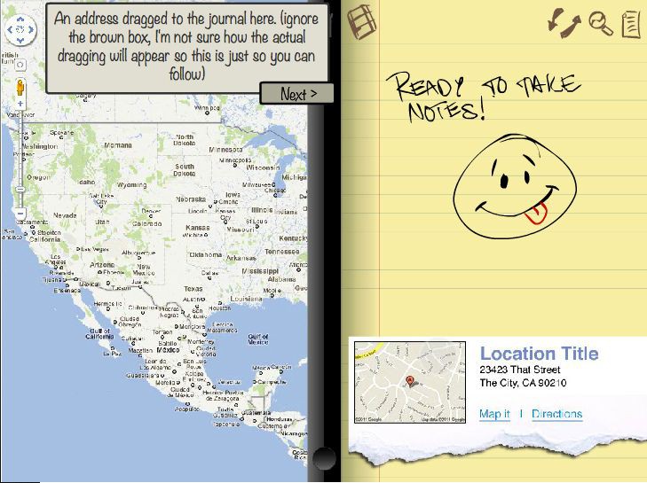 Нереализованный планшет Microsoft Courier воплотили в приложении для iPad