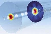 Электронные компоненты в оптоволокне