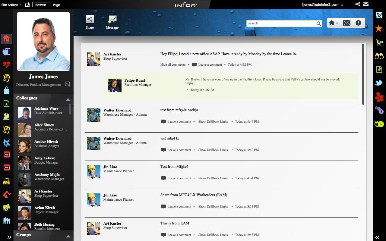 Infor становится социальнее