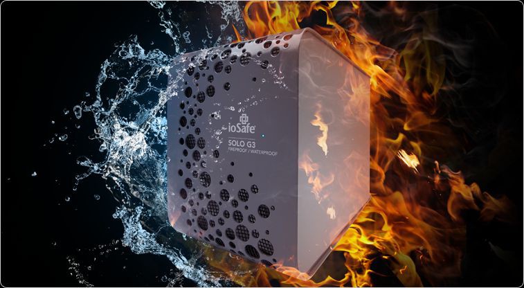 Жесткому диску Solo G3 не страшны огонь и вода