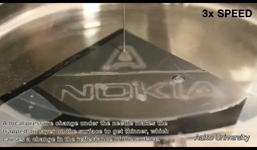 В Nokia придумали, как рисовать воздухом под водой