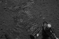 Первый тест-драйв Curiosity