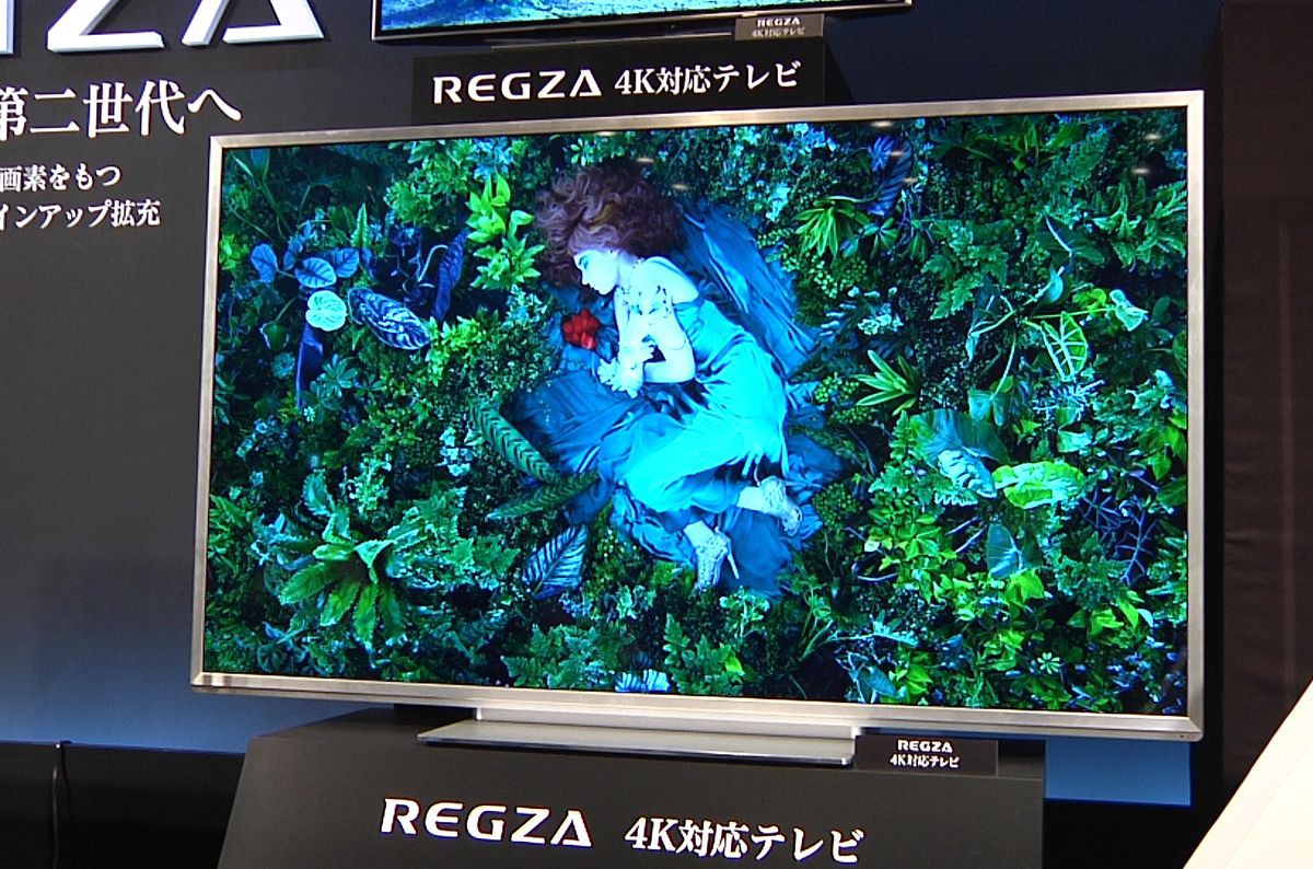 Телевизоры Toshiba будут искусственно повышать разрешение контента до 4K