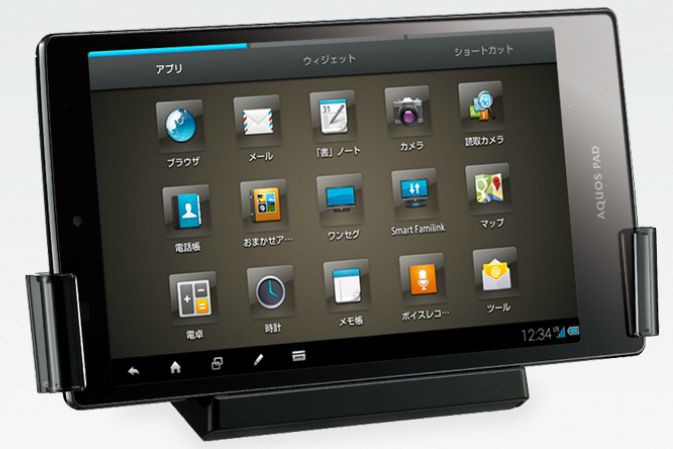 Sharp представила планшет с 7-дюймовым экраном за неделю до Apple