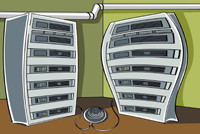 Облако в подсобке