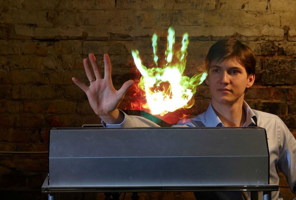 CES: Displair показала воздушный сенсорный экран