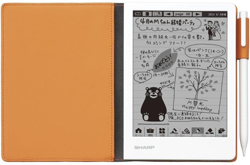 После неожиданного успеха Sharp модернизирует свой «аналоговый» планшет