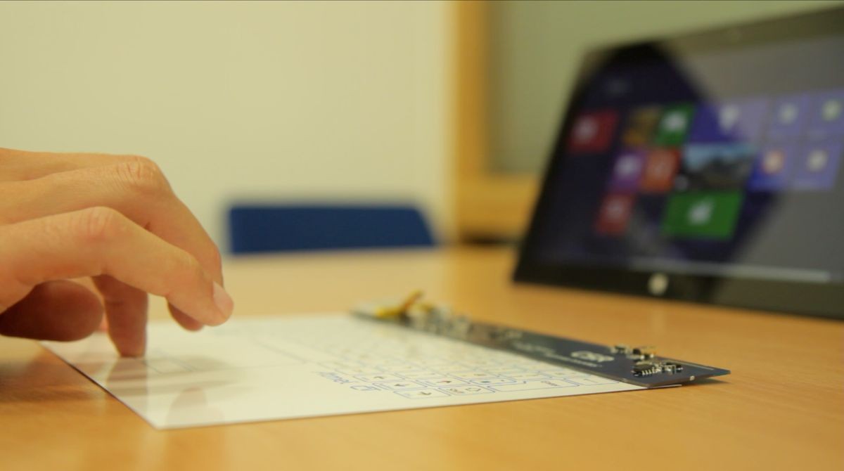 Клавиатура из принтера