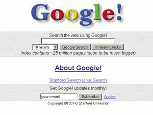 Google отмечает 15-летие