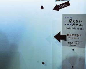 Стекло- невидимка