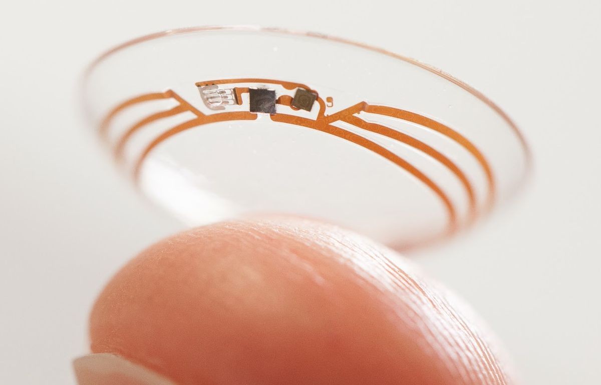 Google тестирует «умные» контактные линзы для больных диабетом