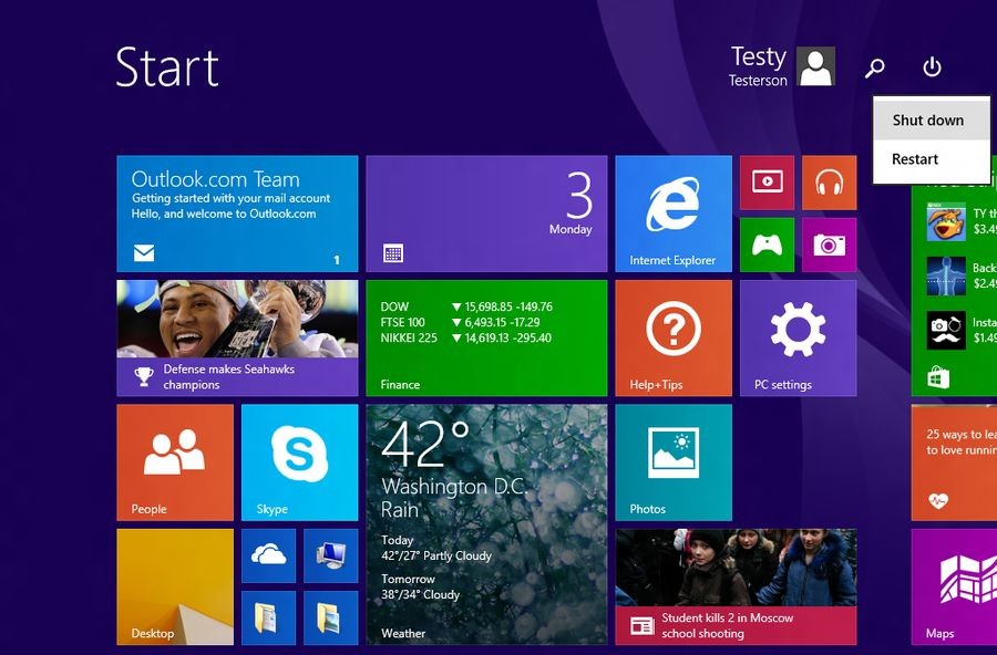 Microsoft улучшает интерфейс Windows 8.1