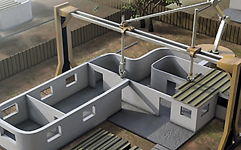 Десять домов в день на принтере