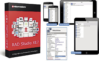 Embarcadero RAD Studio XE7 поможет писать приложения для Google Glass