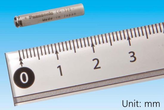 В Panasonic создали аккумулятор в двадцать раз меньше стандартной батарейки ААА