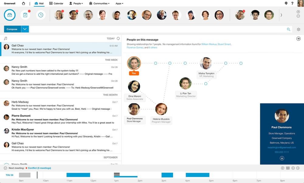 IBM тестирует Verse — корпоративную систему электронной почты, совместной работы и аналитики