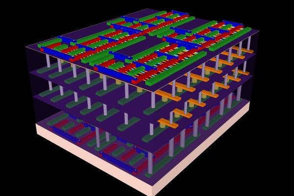 Стэнфордский чип-«небоскреб» ускоряет приложения Интернета вещей