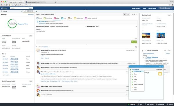Salesforce.com автоматизирует поддержку клиентов с помощью аналитической системы