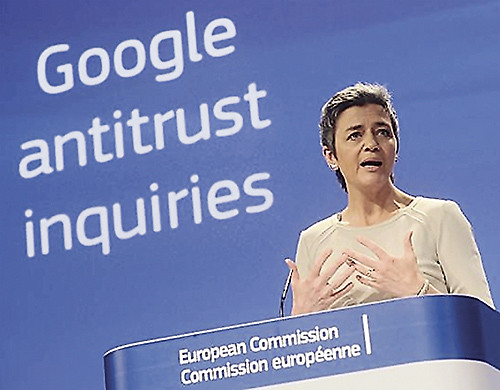 Евросоюз обвиняет Google в монополизме