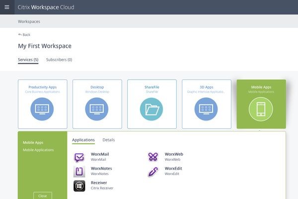 Citrix переносит рабочее пространство в облако