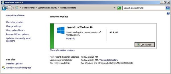 Пользователи против принудительного обновления их систем до Windows 10