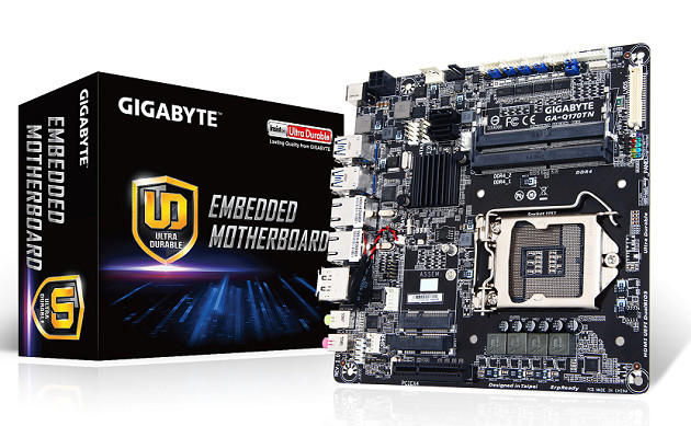 Компактная плата GIGABYTE GA-H110TN для встроенных решений