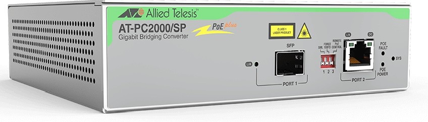 Новые медиаконвертеры с поддержкой PoE+