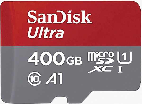 Новый рекорд емкости microSD — 400 Гбайт