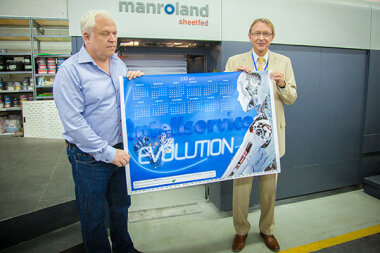 Установлена первая в Казахстане печатная машина Roland 706 Evolution