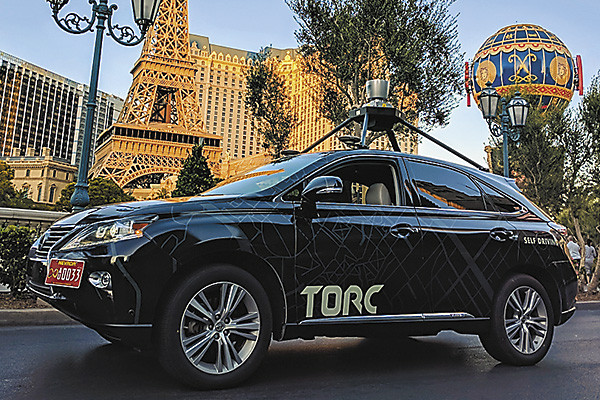 Робомобили прибыли на CES