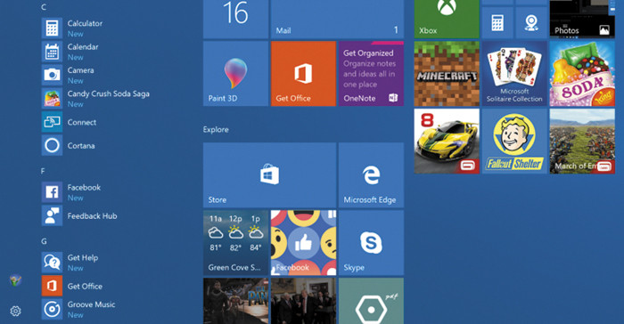 Обновление Windows 10 Fall Creators Update