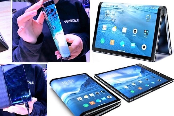 Выпущен первый в мире смартфон с гибким экраном