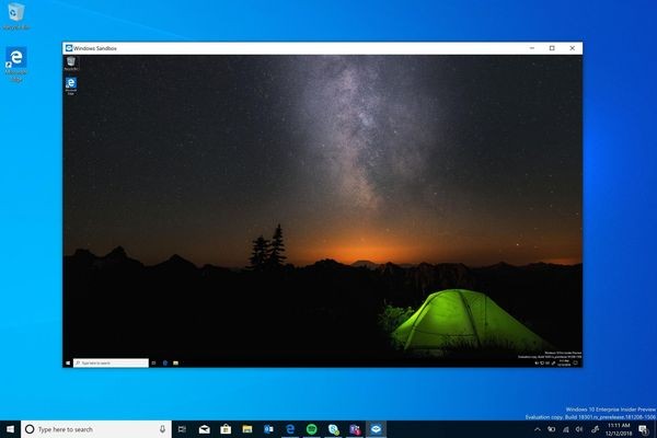 В Windows 10 появится «песочница» для тестирования программ, вызывающих недоверие