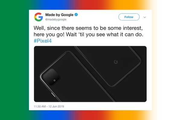 Утечка информации заставила Google показать двойную камеру следующей модели Pixel