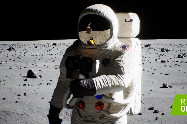 В Nvidia изобразили высадку на Луну с помощью технологии RTX