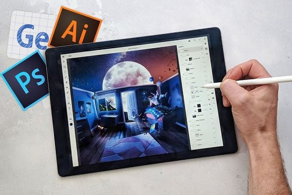 На iPad приходят Adobe Illustrator и «настоящий» Photoshop