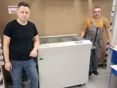 Сеть салонов OQ-print выбрала финишный модуль Uchida AeroCut One 