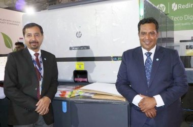 HP показала на выставке Pamex 2020 ЦПМ HP Indigo 7eco 