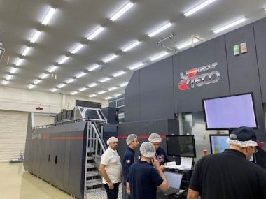 Kodak и Uteco ввели в коммерческую эксплуатацию первую в мире ЦПМ для печати гибкой упаковки на базе технологии Kodak Stream