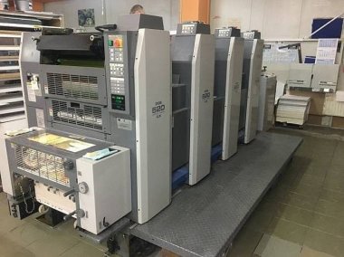 Офсетная печатная машина Ryobi 524GX установлена в Перми