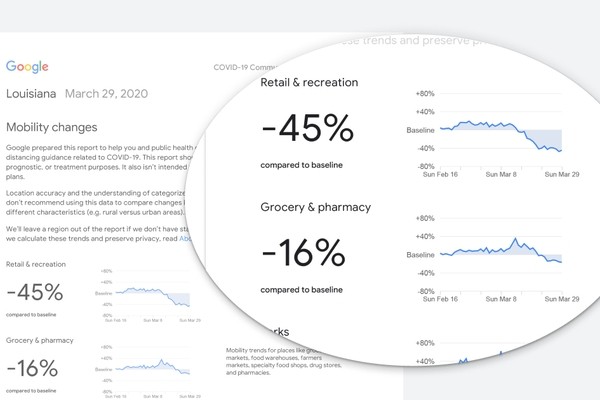 В Google создали сервис, отслеживающий передвижения людей при пандемии