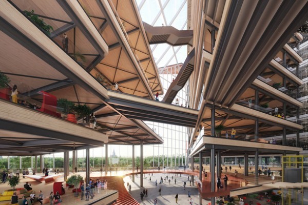 «Яндекс» представил проект новой штаб-квартиры