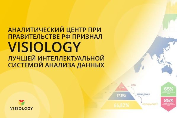 АЦ при Правительстве РФ признал Visiology лучшей интеллектуальной системой анализа данных