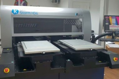 All Print Technologies установила на тестовой площадке в SolStudio Textile Group  промышленный футболочный принтер Kornit Storm HD6