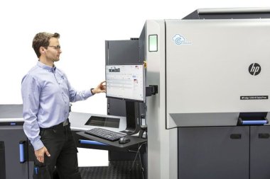 Третья ЦПМ HP Indigo 12000 установлена в компании «Экспертфото» (Москва)