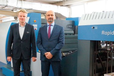 Первая в Польше ротационная высекальная машина Rapida RDC 106 установлена в типографии Top-Pol