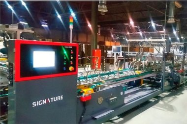 Первая в России фальцевально-склеивающая машина ACE Signature Eagle 145 установлена в «ГОТЭК Северо-Запад»