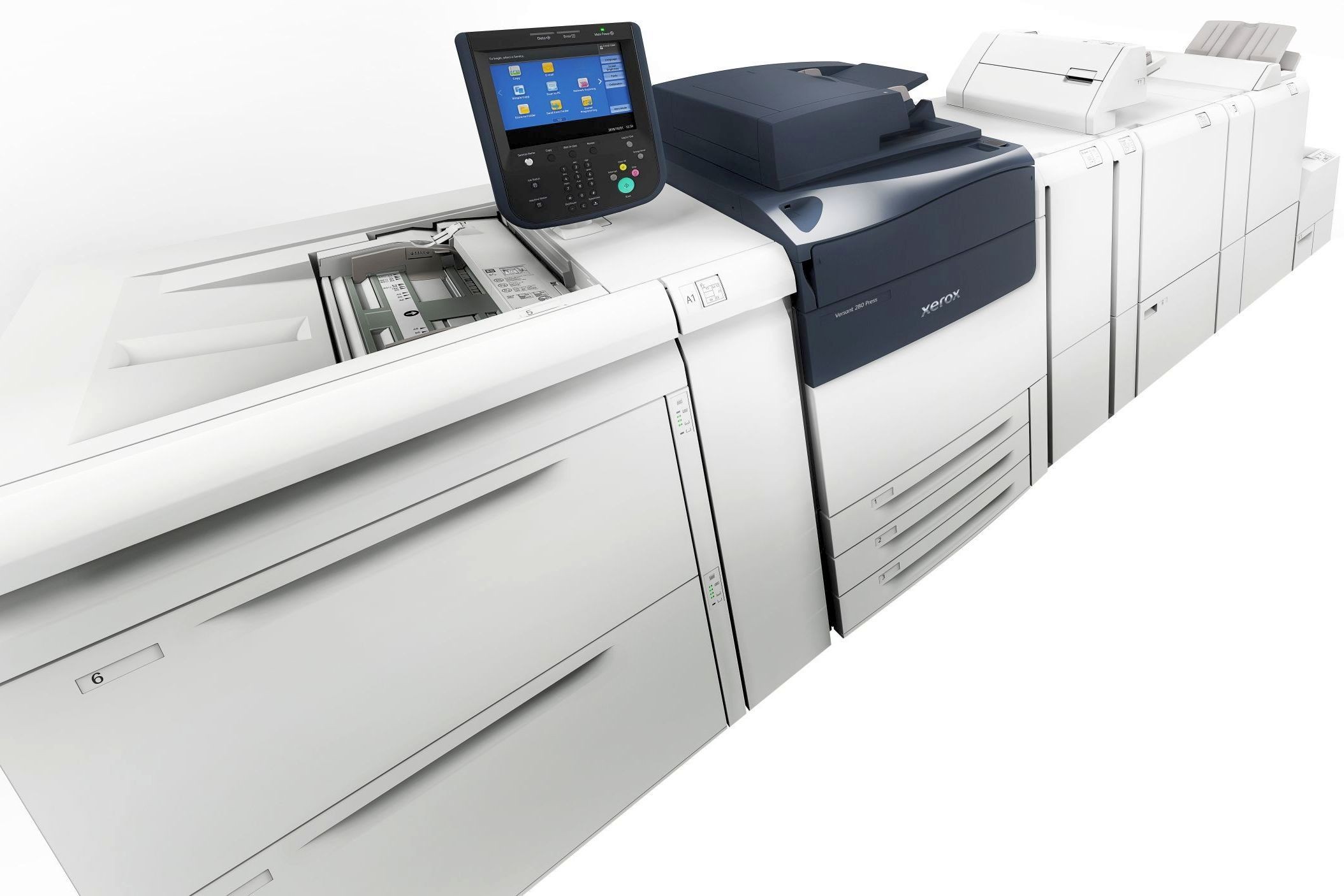 ЦПМ Xerox Versant 280 Press: высокая скорость печати на материалах высокой плотности